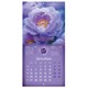 Календарь настенный перекидной 2027 г., BRAUBERG, 12 листов, 28,5х57 см, "Floral", 118425 118425