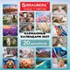 Календарь карманный на 2027 г, BRAUBERG, 64х93 мм, АССОРТИ, 20 дизайнов (60 штук), 118489 118489