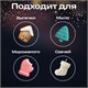 Форма для выпечки новогодняя 23х19 см, в виде "САПОЖКА", силикон, 7 ячеек, рецепт, ЗОЛОТАЯ СКАЗКА, 592470 592470