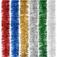 Мишура (1 штука), диаметр 50 мм, длина 2 м, ассорти 6 цветов, ЗОЛОТАЯ СКАЗКА, 592804 592804