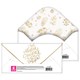 Конверт для денег новогодний, НАБОР №1, 8 ДИЗАЙНОВ, 166х82 мм, ламинация, фольга, ЗОЛОТАЯ СКАЗКА, 592829 592829