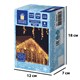 Электрогирлянда-бахрома уличная 12х0,6 м, 240 LED, тёплый белый, контроллер, ЗОЛОТАЯ СКАЗКА, 592841 592841