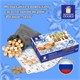 "Родное лото" классическое с деревянными бочонками, в картонной упаковке, ЗОЛОТАЯ СКАЗКА, 664710 664710