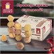 Балансир-головоломка "Башня Туми Иши", 12 деревянных камней, ЗОЛОТАЯ СКАЗКА, 665258 665258