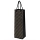 Пакет подарочный под бутылку (1 штука), 13х9x36 см (B), "Leather Bottle Bag", ассорти, ЗОЛОТАЯ СКАЗКА, 700802 700802